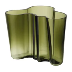 Iittala Maljakot^Aalto maljakko sammaleenvihreä, 160 mm