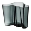 Iittala Maljakot^Aalto maljakko tummanharmaa, 160 mm