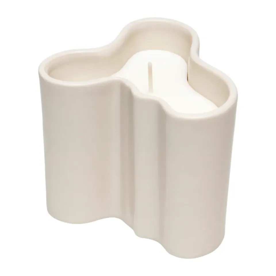 Iittala Tuoksukynttilät & Tuoksutikut^Aalto tuoksukynttilä 8 cm, Hiekka