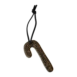 DBKD Joulukoristeet^Airy hanging candy cane koristeriipus, Brown