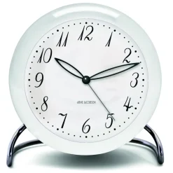 Arne Jacobsen Clocks Pöytäkellot^AJ LK pöytäkello, valkoinen