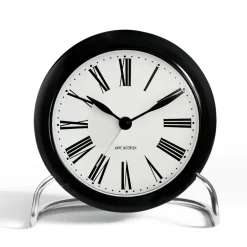 Arne Jacobsen Clocks Pöytäkellot^AJ Roman pöytäkello, musta