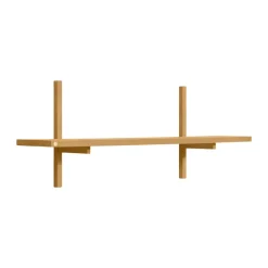 Andersen Furniture Hyllyt & Hyllyjärjestelmät^A-Light Shelf seinähylly Special Edition, Brown beige 90x21x35 cm