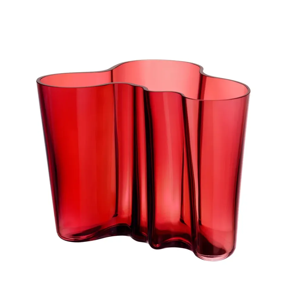 Iittala Maljakot^Alvar Aalto maljakko karpalo, 160 mm
