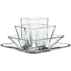 Iittala Maljakot^Alvar Aalto -maljakko kukka, 4 osaa, Kirkas