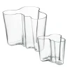Iittala Maljakot^Alvar Aalto maljakko, lahjasetti, kirkas