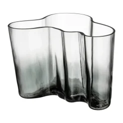 Iittala Maljakot^Alvar Aalto vaasi Limited Edition 140 mm, Kirkas-tummanharmaa