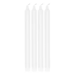 Scandi Essentials Kynttilät^Ambiance kruununkynttilä 4-pakkaus 27 cm, White