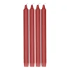 Scandi Essentials Kynttilät^Ambiance kruununkynttilä 4-pakkaus 27 cm, Dark red