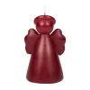 Broste Copenhagen Kynttilät^Angel veistos valo 14 cm, Burgundy
