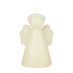 Broste Copenhagen Kynttilät^Angel veistos valo 14 cm, Off white