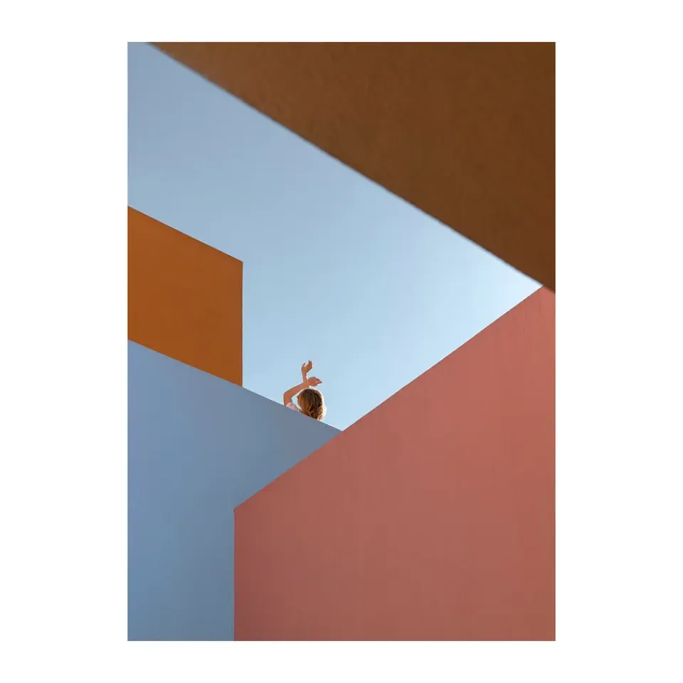 Paper Collective Julisteet^Angular Afternoon juliste, 50x70 cm
