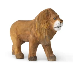 Ferm Living Lastenhuoneen Sisustus|Lastenhuoneen Sisustus^Animal puukoriste, Lion