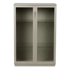 Mavis Kaapit & Vitriinit^Aoko vitriinikaappi 120 cm, Beige