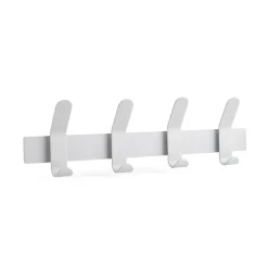 Zone Denmark Vaatelineet & Henkarit^A-Rack naulakko, Soft grey, 4 koukkua