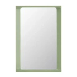 Muuto Seinäpeilit^Arced peili 80x55 cm, Light green