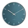 Arne Jacobsen Clocks Seinäkellot^Arne Jacobsenin City Hall kello, Sininen, Ø21 cm