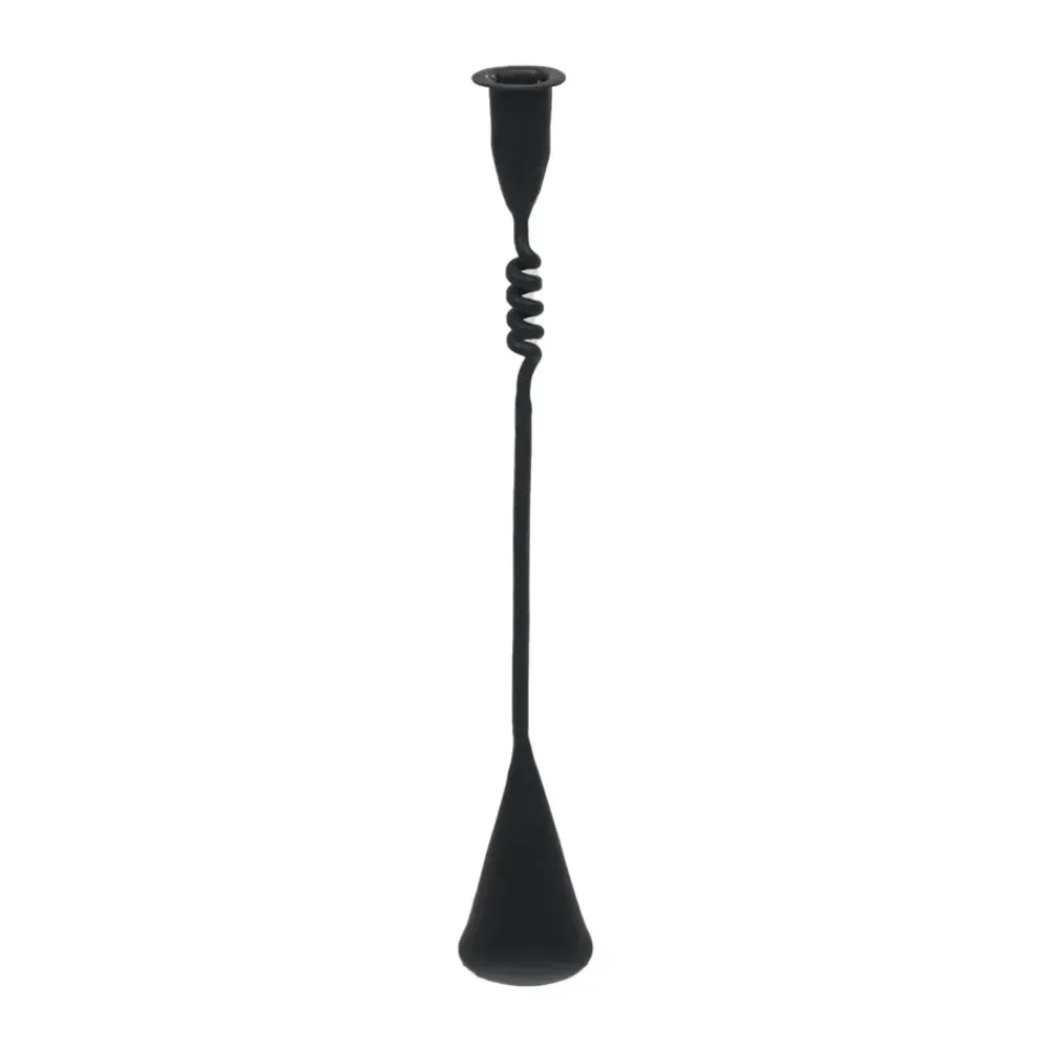Olsson & Jensen Kynttilänjalat & Kyntteliköt^Askil kynttilänjalka 43 cm, Musta