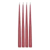 Scandi Essentials Kynttilät^Atmosphere antiikkikynttilä 4-pakkaus 32 cm, Dark red
