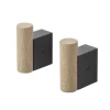 Muuto Koukut & Vaateripustimet^Attach vaateripustin 2-pakkaus, Oak-Black