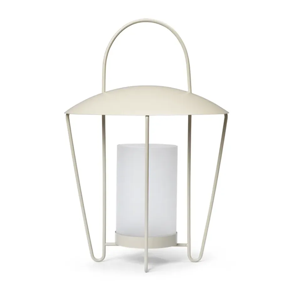 Ferm Living Kynttilälyhdyt & Kynttilävadit^Avaa lyhty, Cashmere