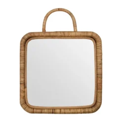Meraki Seinäpeilit^Baki peili kehyksellä 28x28 cm, Luonnollinen