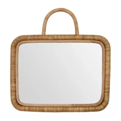 Meraki Seinäpeilit^Baki peili kehyksellä 24x32 cm, Luonnollinen