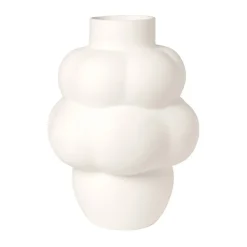 Louise Roe Maljakot^Balloon 04 -maljakko keramiikka, Raw White
