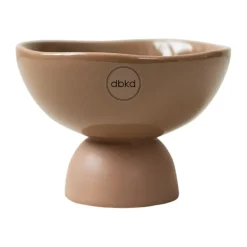 DBKD Koristekulhot^Base Dome kulho S Ø12 cm, Nougat