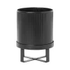Ferm Living Ruukut^Bau -kukkaruukku pieni Ø18 cm, Musta