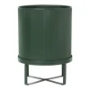 Ferm Living Ruukut^Bau -kukkaruukku suuri Ø28 cm, Tummanvihreä