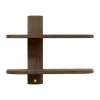 Andersen Furniture Hyllyt & Hyllyjärjestelmät^Bend seinähylly, Savustettu öljytty tammi, 50×18×40 cm