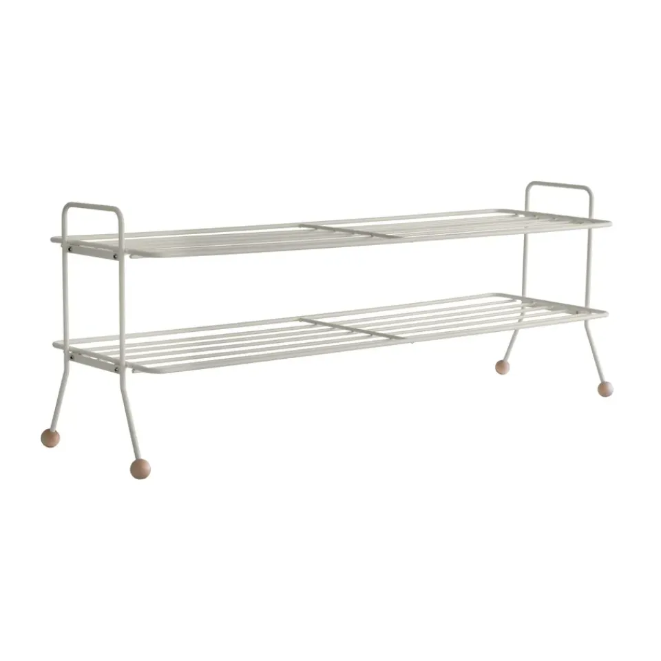 Maze Kenkähyllyt^Bill Shoe Shelf L -kenkähylly, Greige