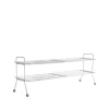 Maze Kenkähyllyt^Bill Shoe Shelf L -kenkähylly, Valkoinen