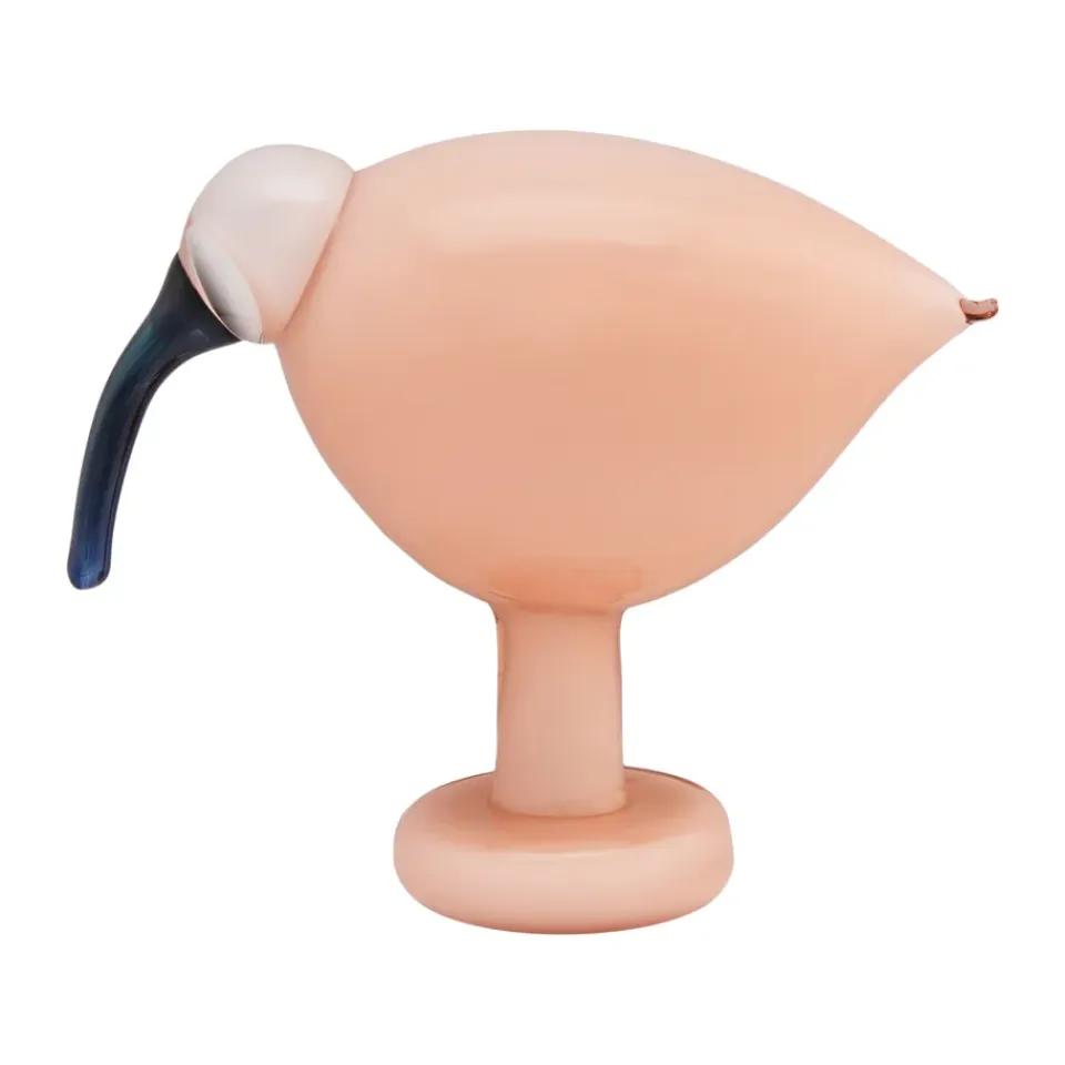 Iittala Taidelasi|Pääsiäiskoristeet^Birds by Toikka, Ibis lohenpunainen