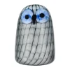 Iittala Taidelasi^Birds by Toikka pieni pöllö, Harmaa