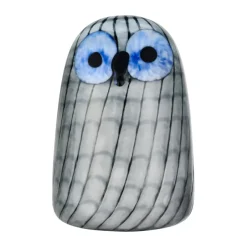 Iittala Taidelasi^Birds by Toikka pieni pöllö, Harmaa