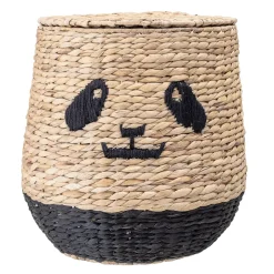 Bloomingville Lastenhuoneen Säilytys|Säilytyskorit^kori kannella, Panda