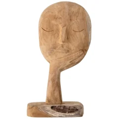 Bloomingville Veistokset & Posliinihahmot^puuveistos, 35 cm, Luonnonvärinen