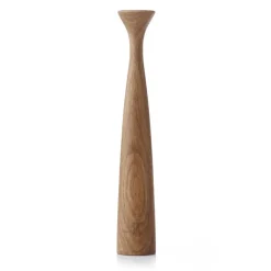 Applicata Kynttilänjalat & Kyntteliköt^Blossom Rose -kynttilänjalka 29 cm, Oiled oak