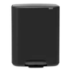 Brabantia Poljinämpärit^Bo bin poljinroskis 2x30 L, Musta