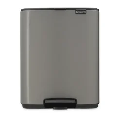 Brabantia Poljinämpärit^Bo poljinroskakori 12 l, Platina