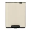 Brabantia Poljinämpärit^Bo poljinroskakori 12 l, Soft Beige