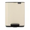 Brabantia Poljinämpärit^Bo poljinroskakori 7 l, Soft Beige