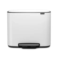 Brabantia Poljinämpärit^Bo poljinroskakori 36 l, valkoinen