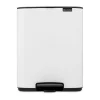 Brabantia Poljinämpärit^Bo poljinroskakori 12 l, Valkoinen