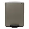 Brabantia Poljinämpärit^Bo poljinroskis 60 L, Platinum