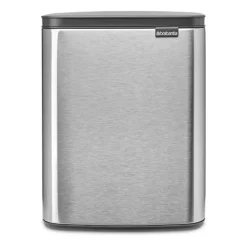 Brabantia Poljinämpärit^Bo roskakori 12 l, Mattaharjattu teräs