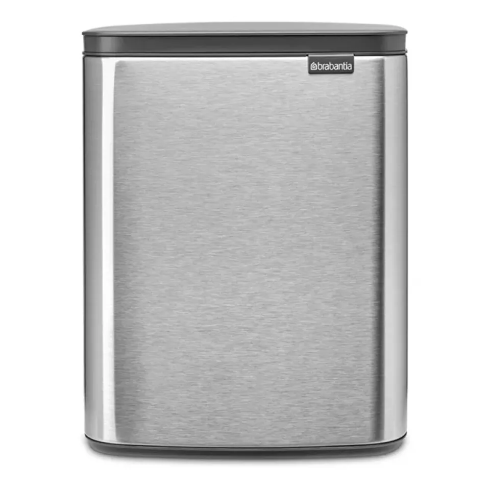 Brabantia Poljinämpärit^Bo roskakori 12 l, Mattaharjattu teräs