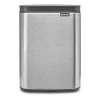 Brabantia Poljinämpärit^Bo roskakori 4 l, Mattaharjattu teräs